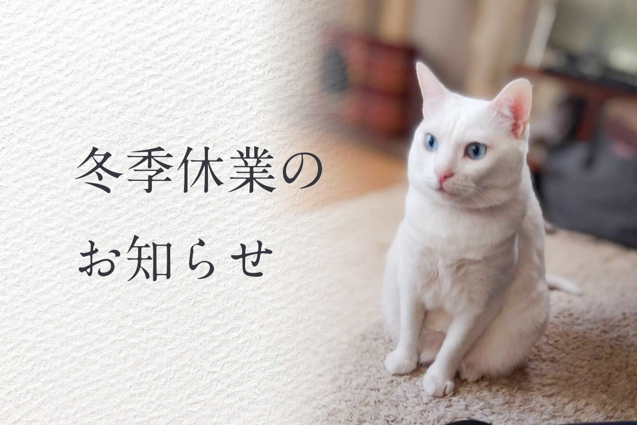 冬季休業のお知らせ | KURASU+クラスプラス